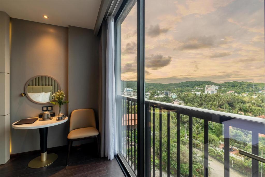 Phòng Deluxe có Giường cỡ King Nhìn ra Khu vườn