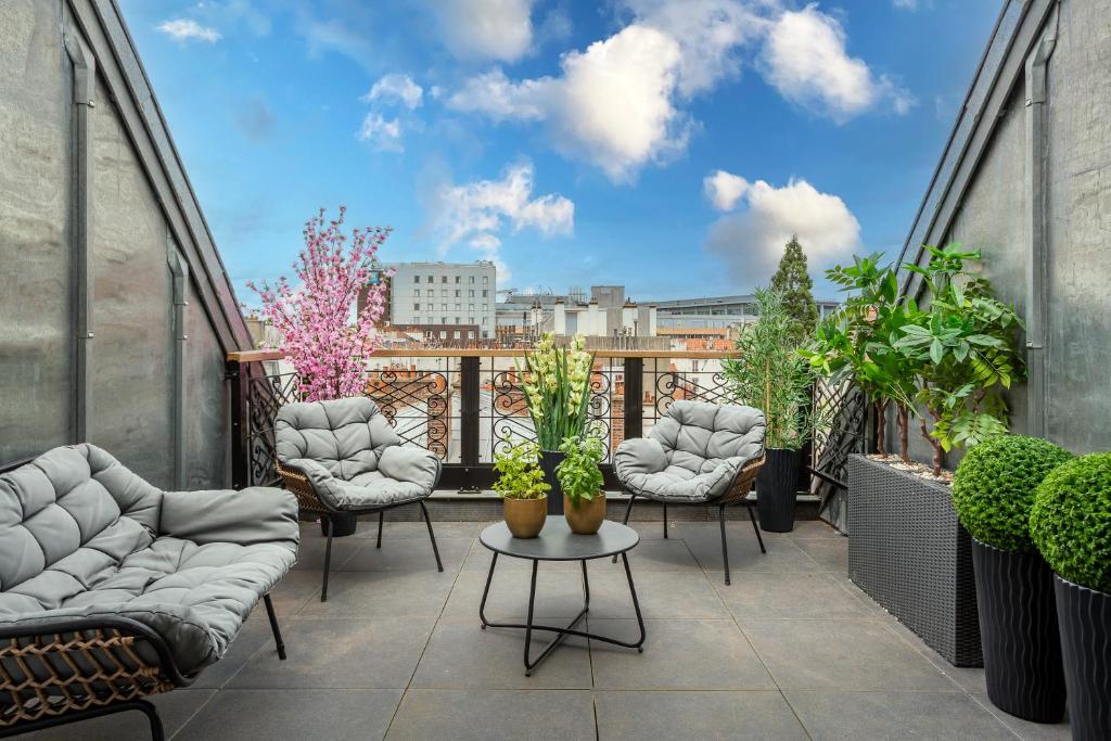 Et opholdsområde på Kab Hotel - Saint Mandé