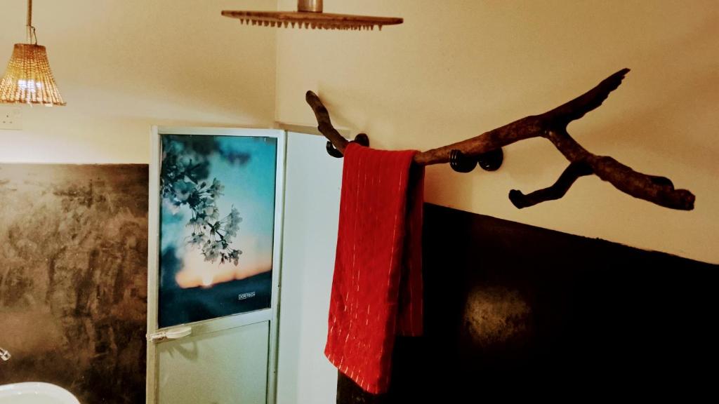 Koupelna v ubytování Relax point cabana & restaurant