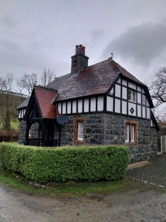 Bygningen som feriehuset ligger i