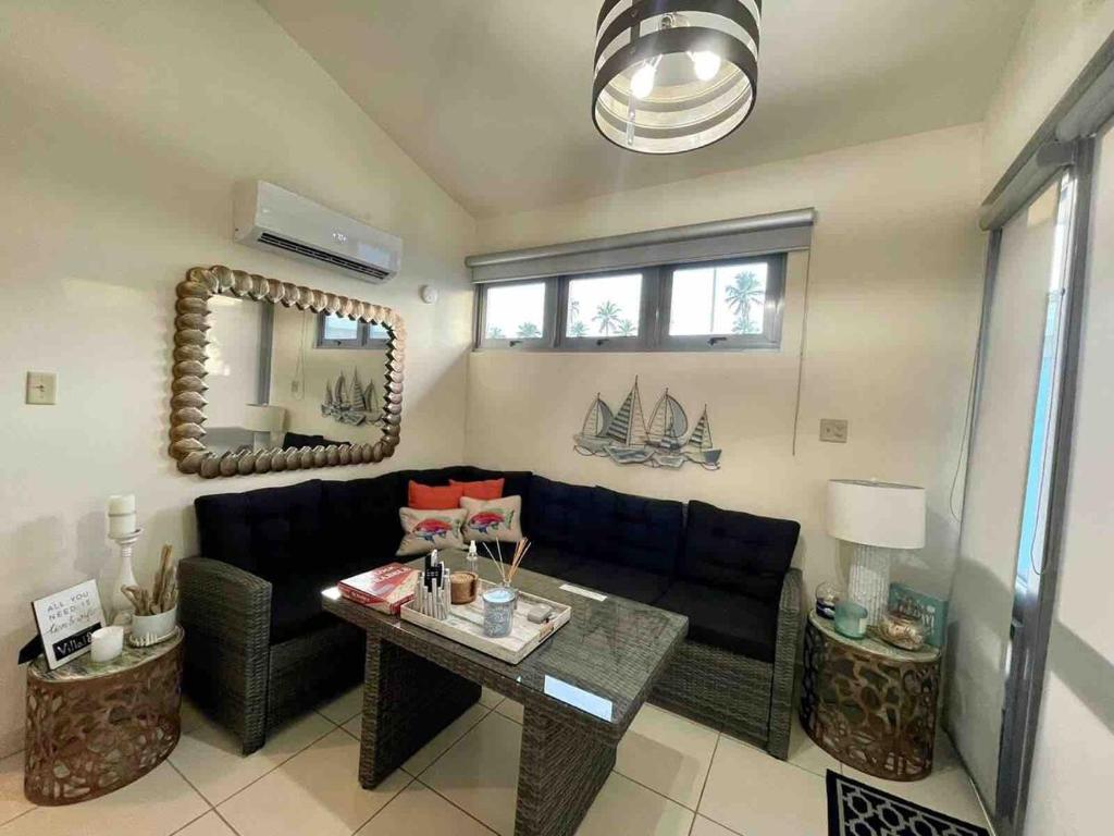 Et opholdsområde på Atlantic Wave Villa