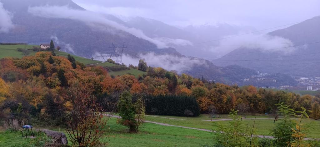 Naturlandskabet i nærheden af feriehuset