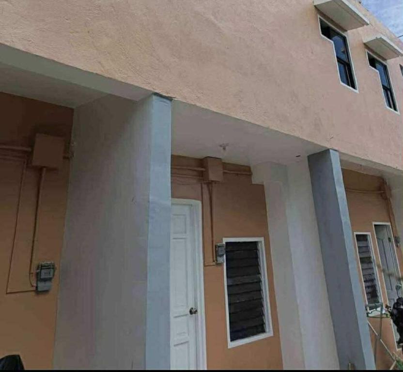 Bygningen som pensionatet ligger i