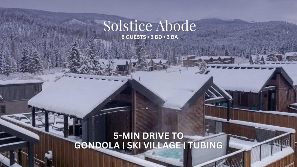 Solstice Abode om vinteren