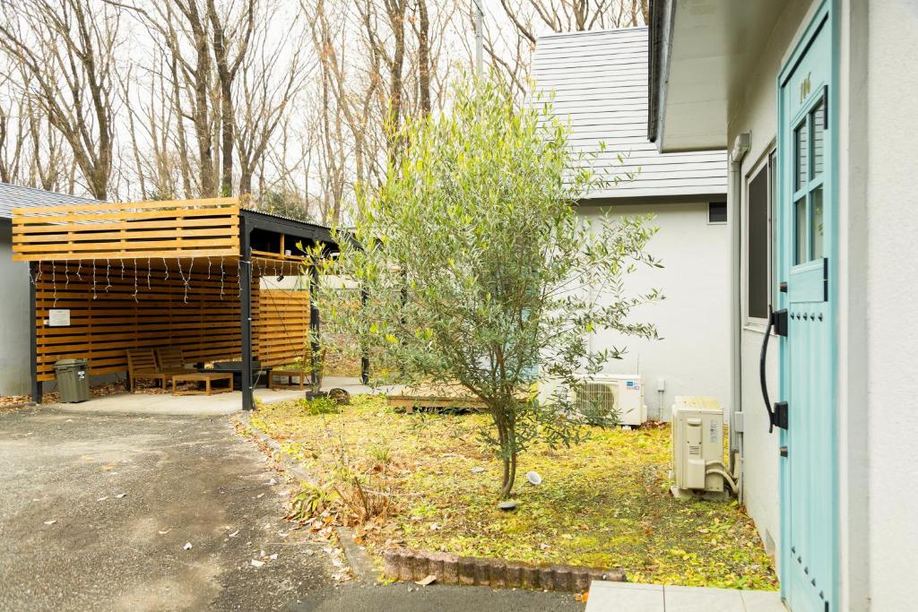 En have udenfor ビジネス&長期ステイコテージ