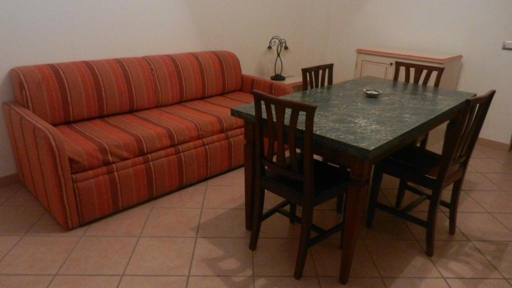 Posezení v ubytování Eolian Residence