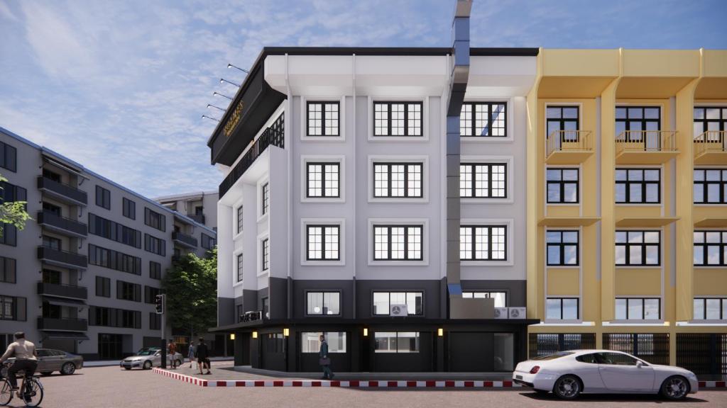 Budova, kde se hotel nachází