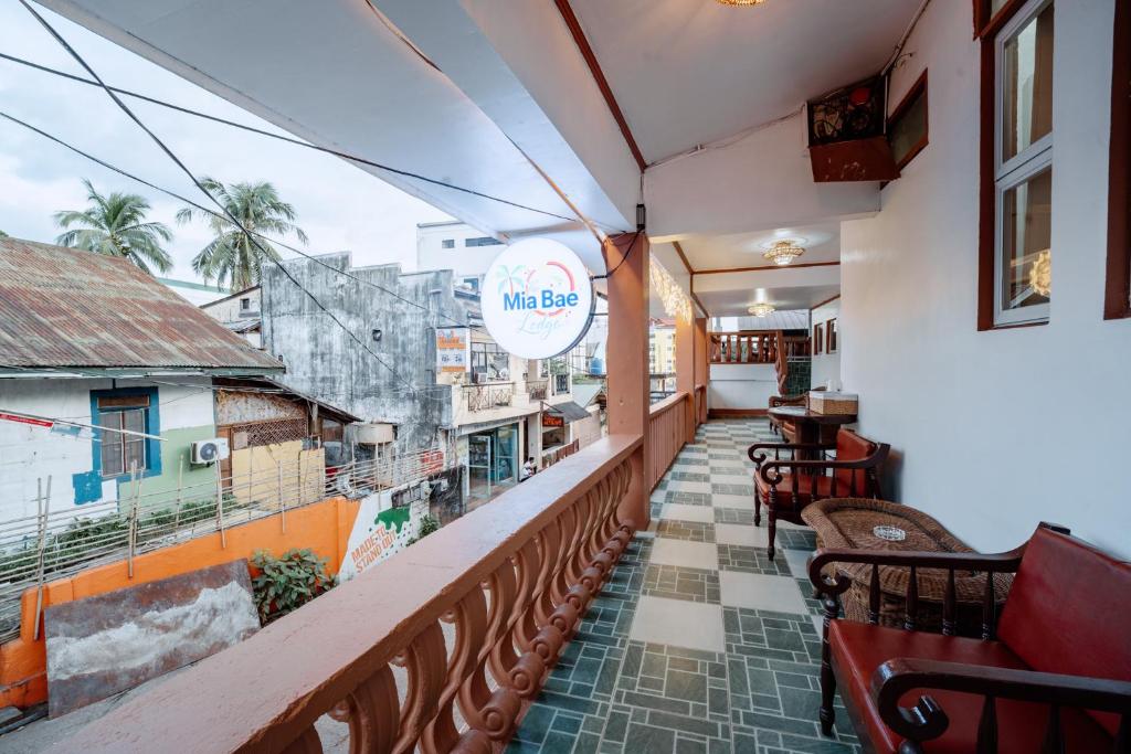 Balkón nebo terasa v ubytování Mia Bae Lodge