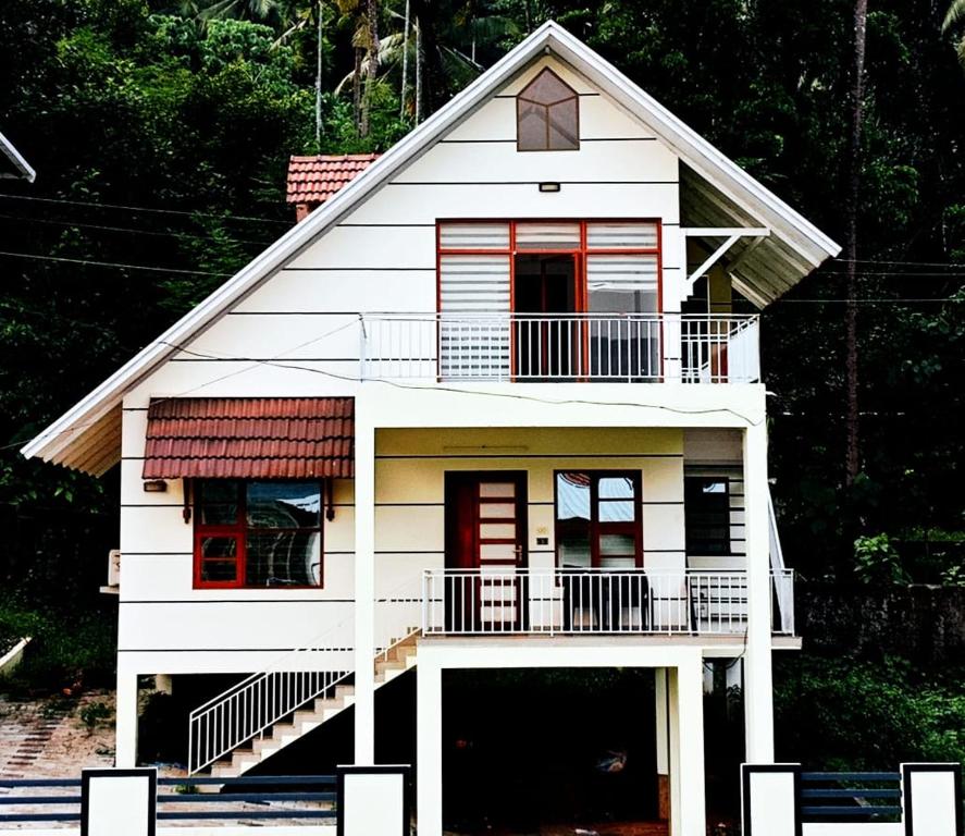 Το κτήριο όπου στεγάζεται  η βίλα