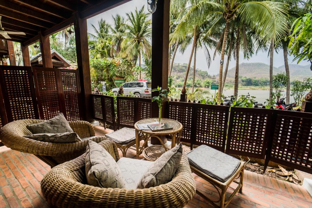 Mekong Riverview Hotel main building — Luang Prabang, Laos