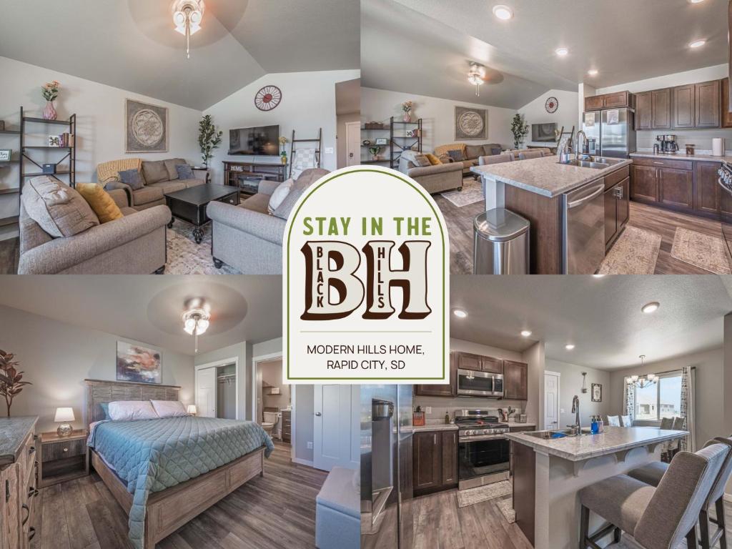 Køkken eller tekøkken på Modern Hills Home-Hot Tub