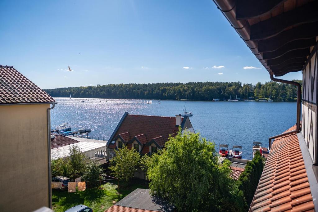 Pensjonat Mikołajki - Double Room With Side Lake View