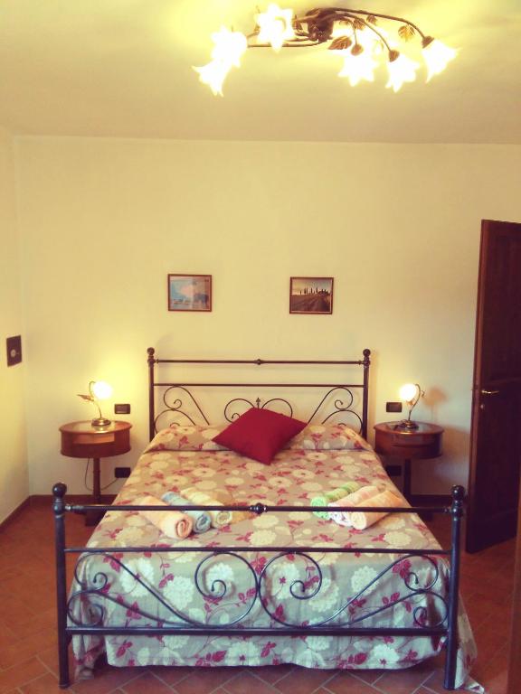 Posteľ alebo postele v izbe v ubytovaní Casa ai Carfini