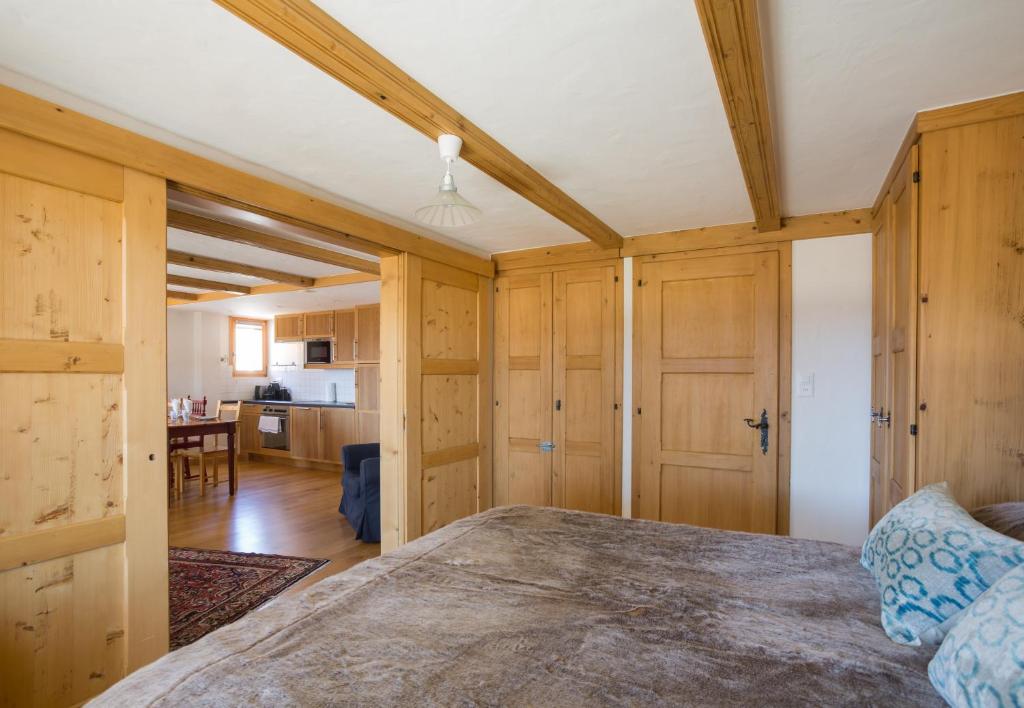 Postel nebo postele na pokoji v ubytování Apartment Avouitzons 220