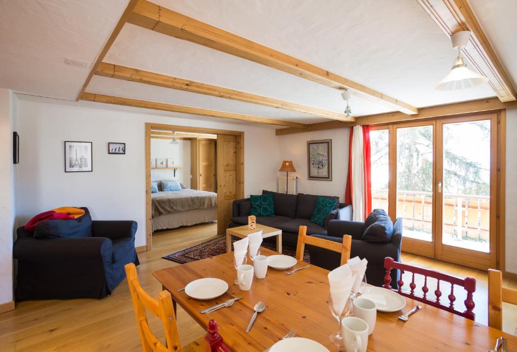 Posezení v ubytování Apartment Avouitzons 220
