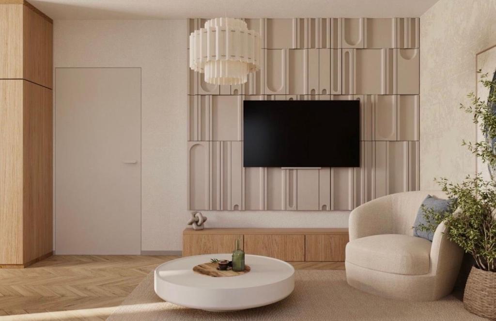 Et tv og/eller underholdning på Apartment Solis 8