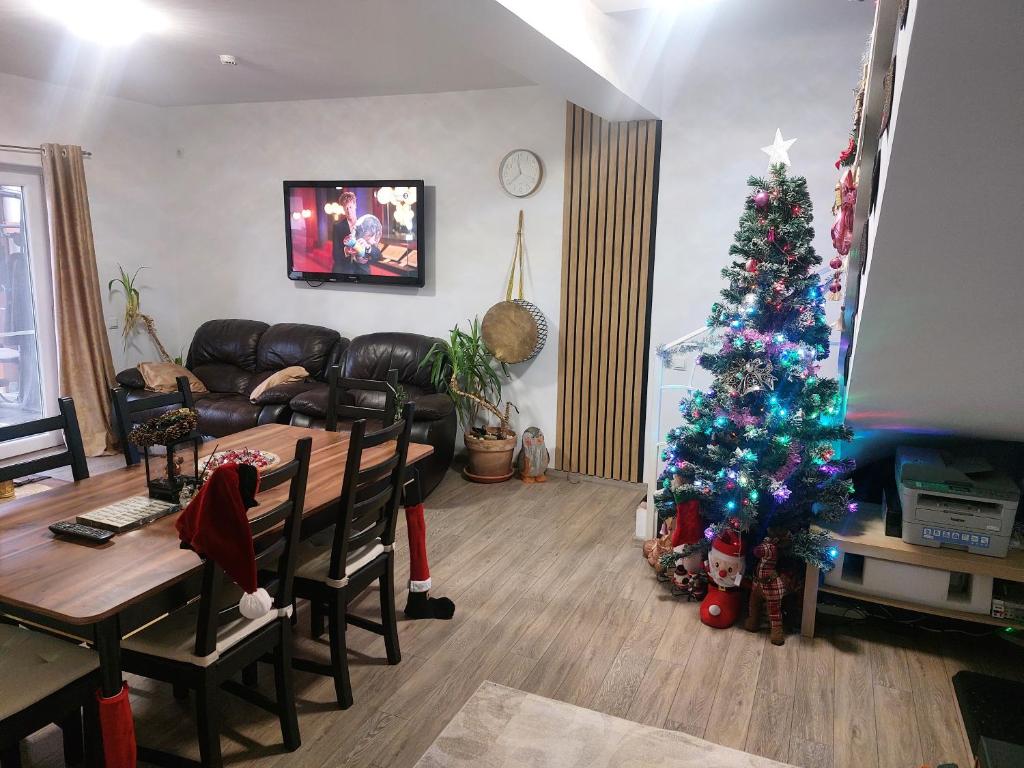 Et tv og/eller underholdning på Casa Capibarei 3