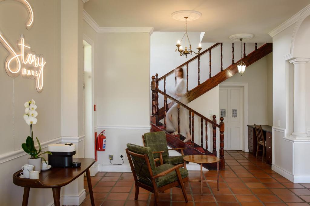 Et opholdsområde på Story Haus