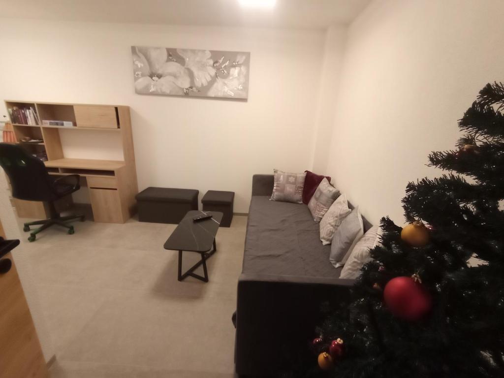 Posezení v ubytování Panorama Wildgrat