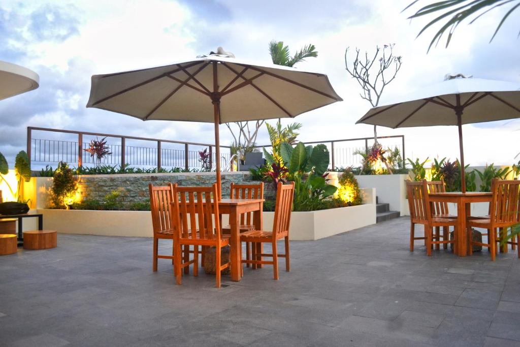 Restaurace v ubytování Amalfi Hotel Seminyak