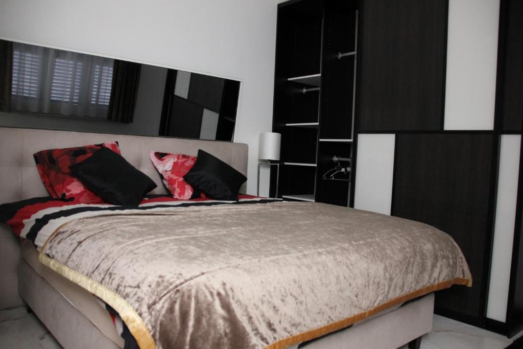 Postel nebo postele na pokoji v ubytování Luxury Apartments Arendshof
