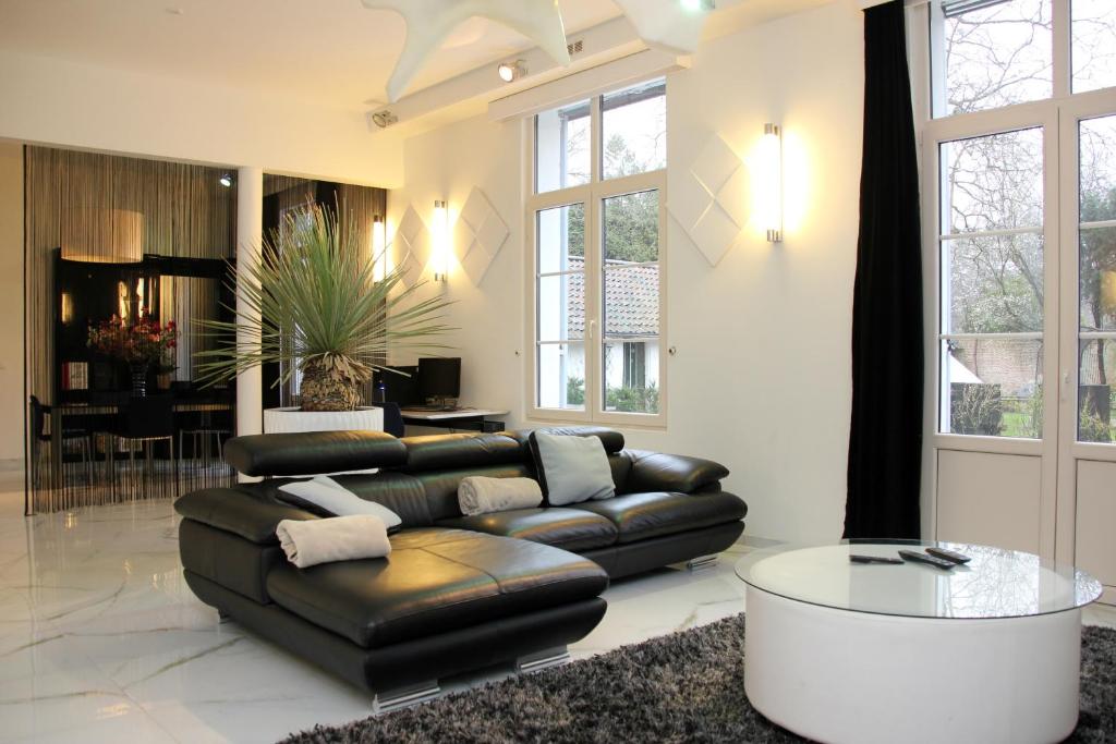 Posezení v ubytování Luxury Apartments Arendshof