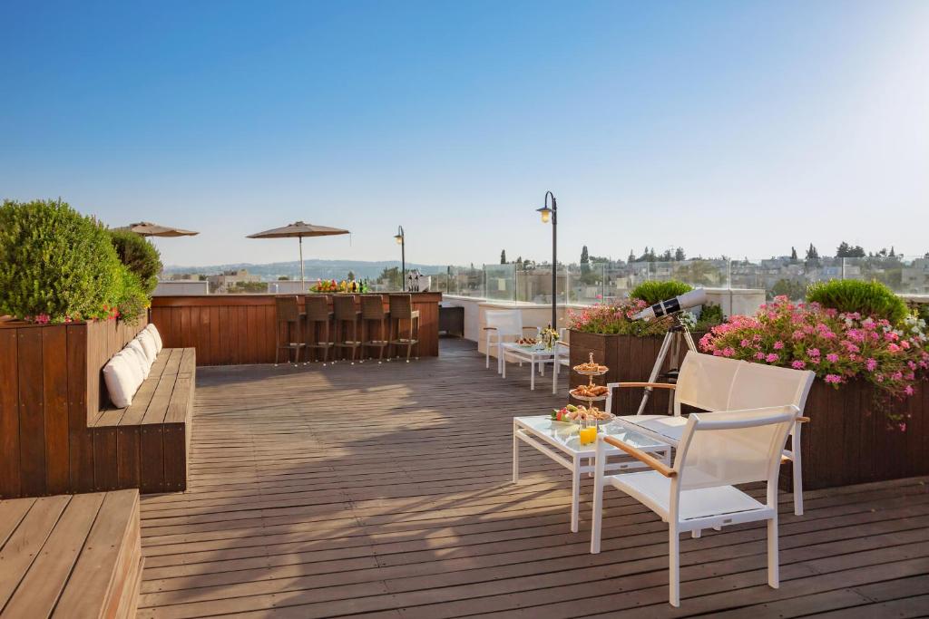 Balkón nebo terasa v ubytování Prima Royale Hotel