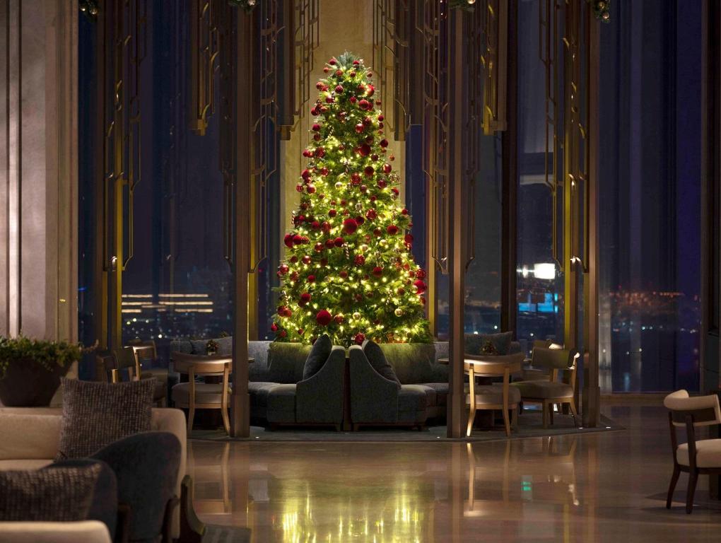 Χώρος καθιστικού στο The St. Regis Shenzhen Bao'an