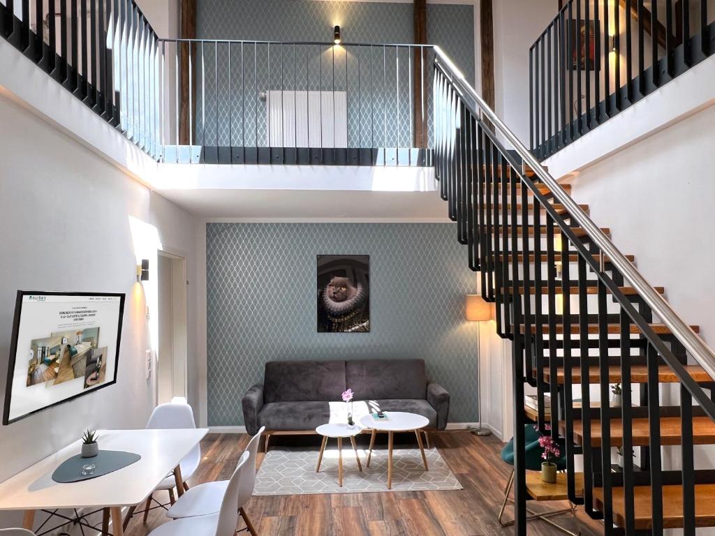 Et opholdsområde på Nurban Apartments GoHo