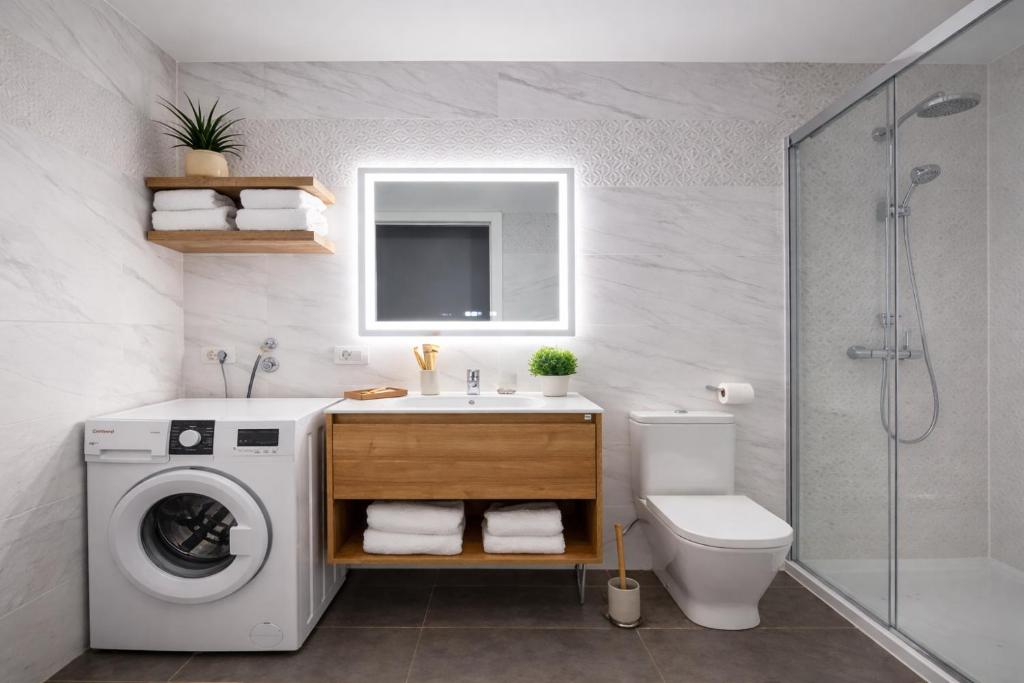 Et badeværelse på Feels like home in Paraiso