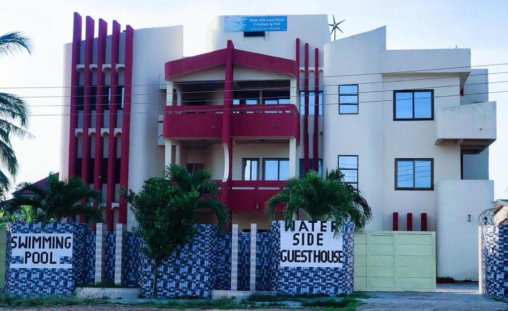 Bygningen som pensionatet ligger i