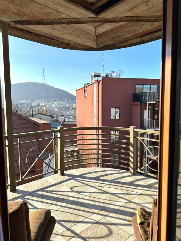 Balkon oz. terasa v nastanitvi Hotel NBL Inn