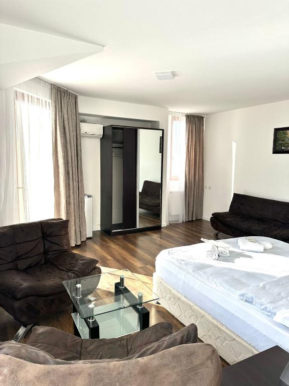 Posezení v ubytování Hotel Nebula Inn