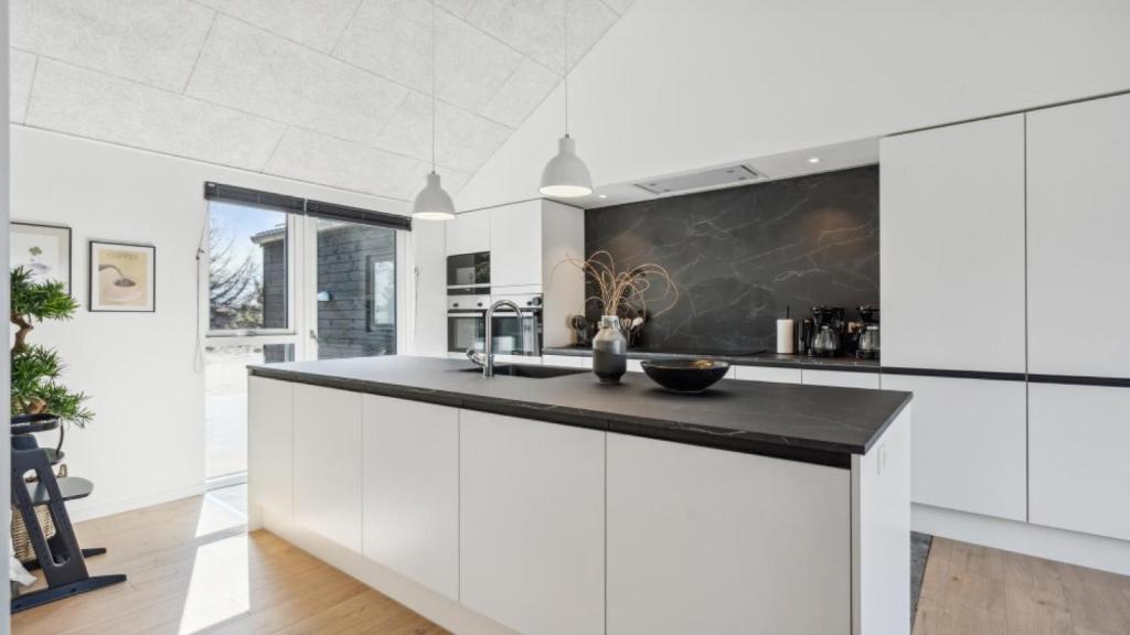 Køkken eller tekøkken på Villavilla #585 - Bjerregård, Vestjylland