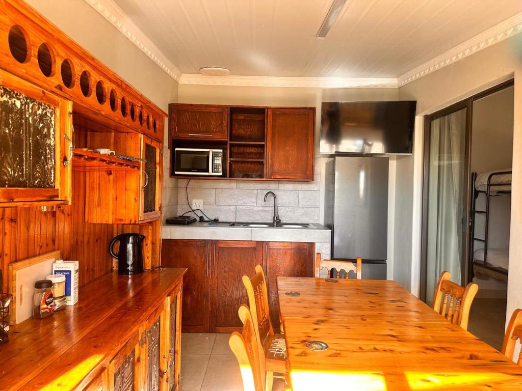 Nhà bếp/bếp nhỏ tại Farm stay at Thyme Cottage on Haldon Estate