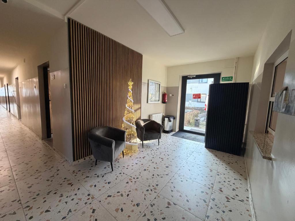 Et opholdsområde på Relaks Noclegi