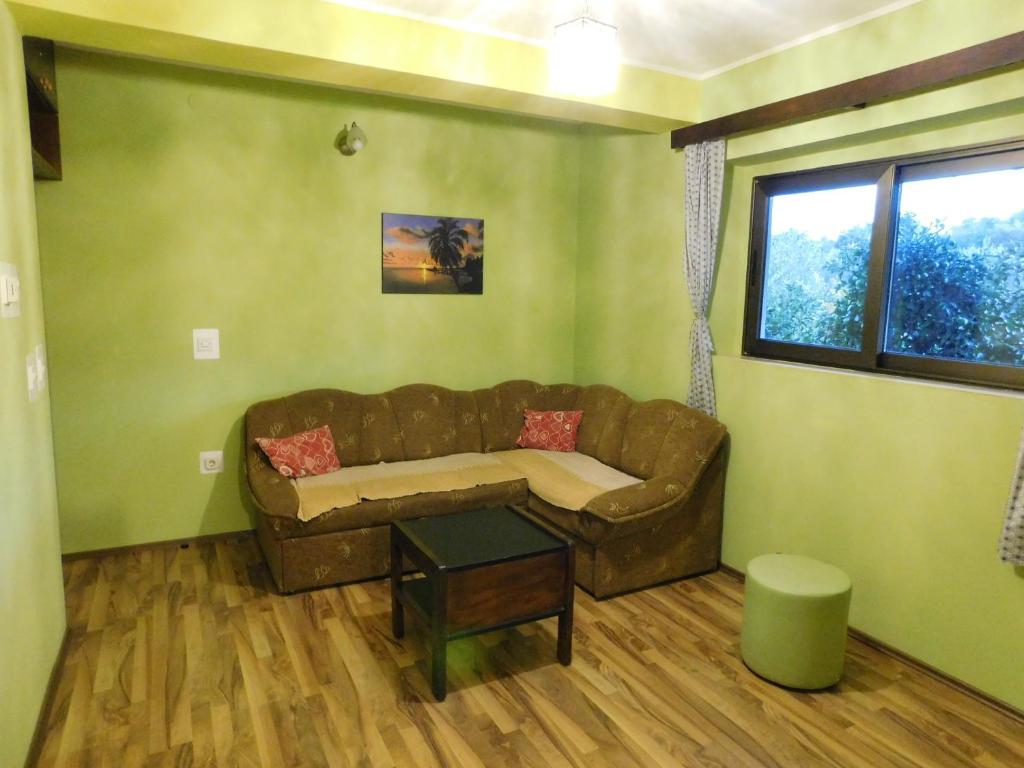Posezení v ubytování Apartments Leo Janjina