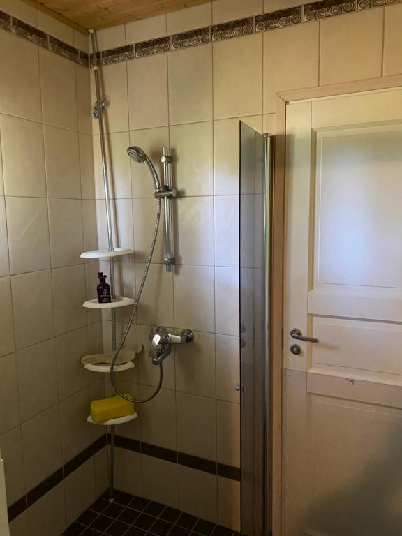 Et badeværelse på Traditional Finnish Lapland house at wild forest backyard!