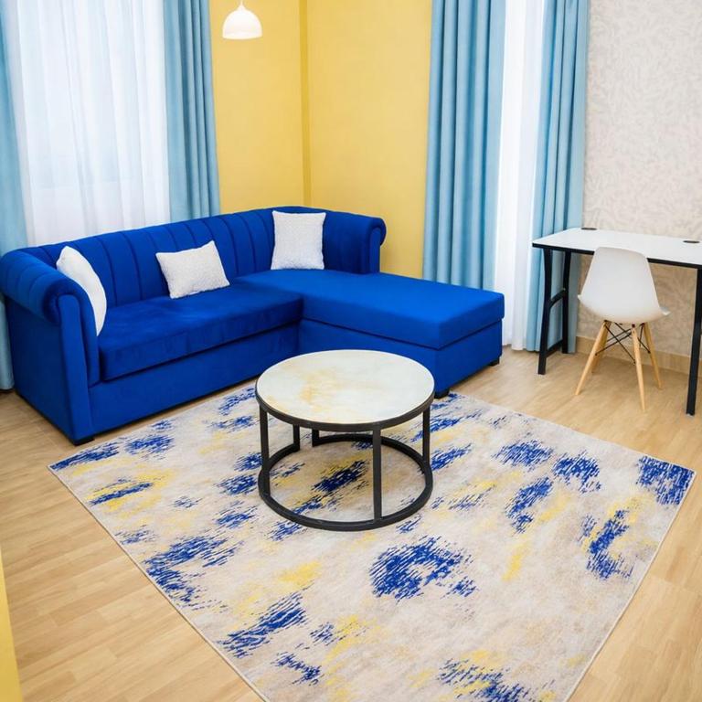 Et opholdsområde på Afrivie Homes 1-Bedroom Apartments in Kisii Town