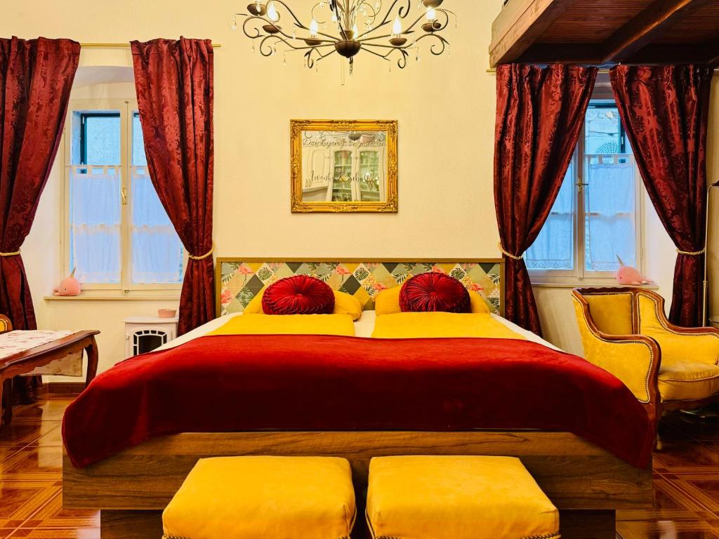 Postel nebo postele na pokoji v ubytování Istrian Escape