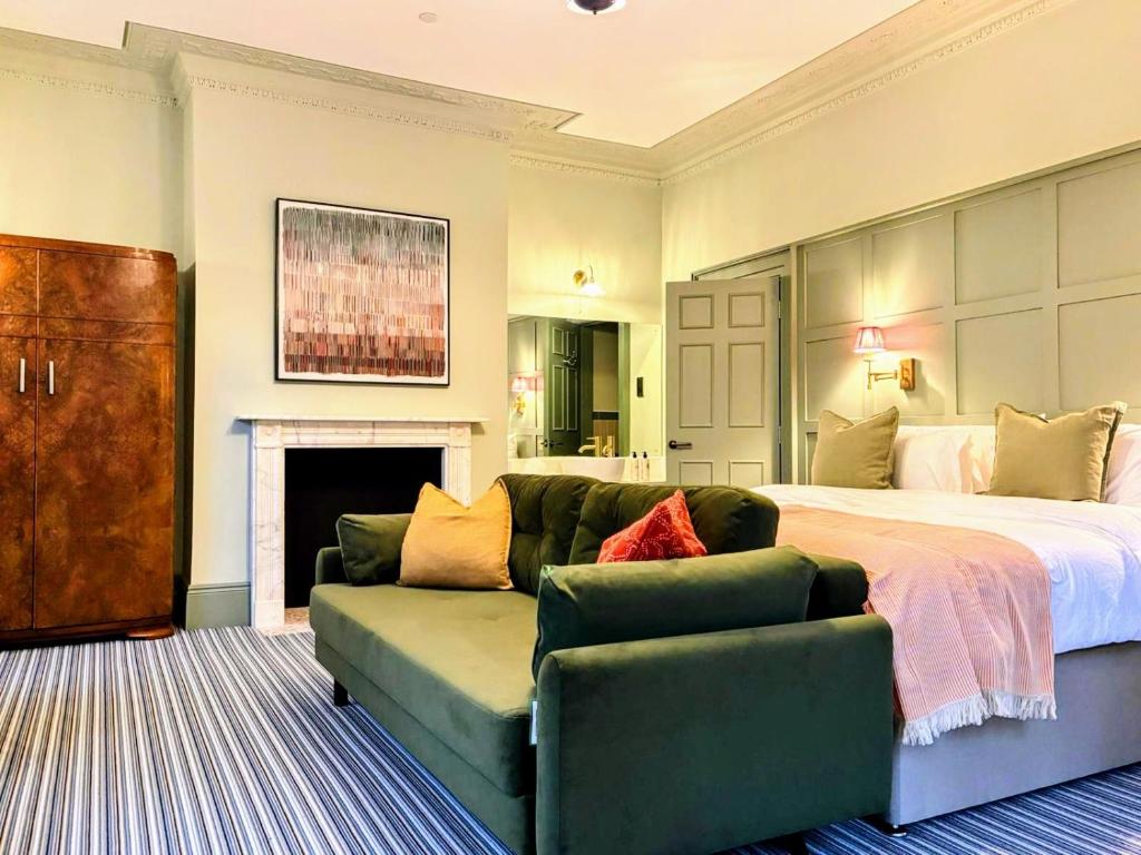 Posezení v ubytování nap Hotel King Square