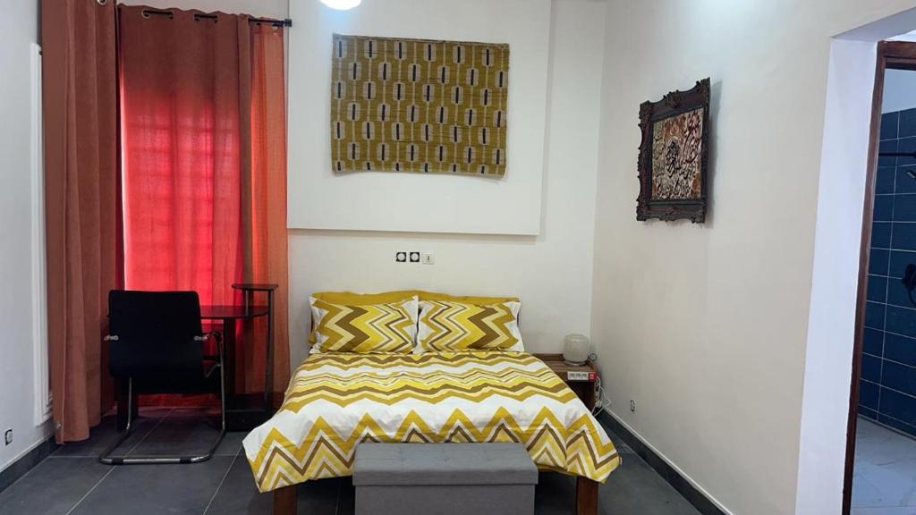 Et opholdsområde på Villa Soleil, Face a la Mer C6