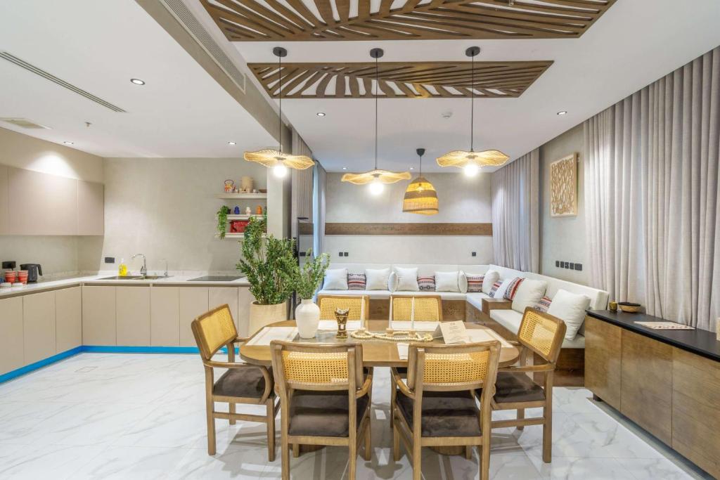 Khu vực ghế ngồi tại Marabea make yourself at home