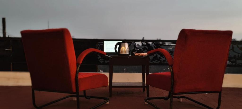 Et opholdsområde på Nakshatra Cottage