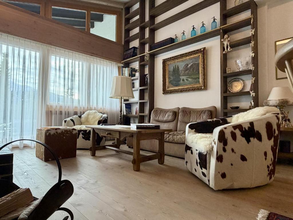 Χώρος καθιστικού στο Casa Las Muotas