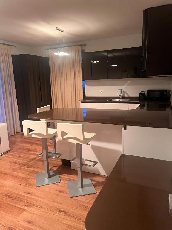 Køkken eller tekøkken på Appartamento Family Park2