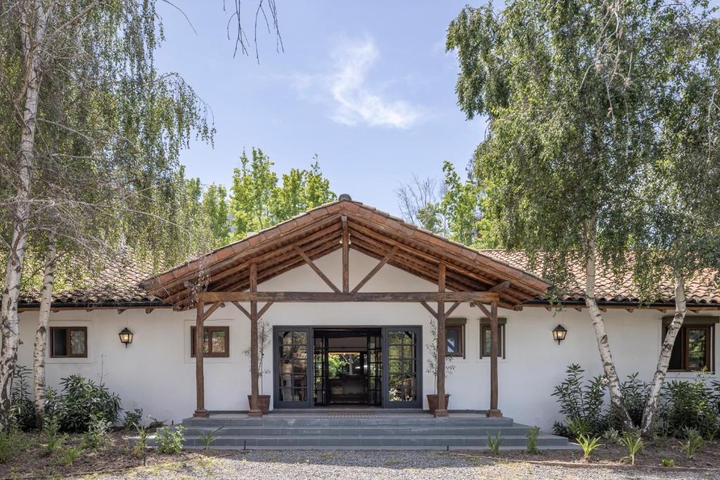 Zahrada ubytování Casona Pirque