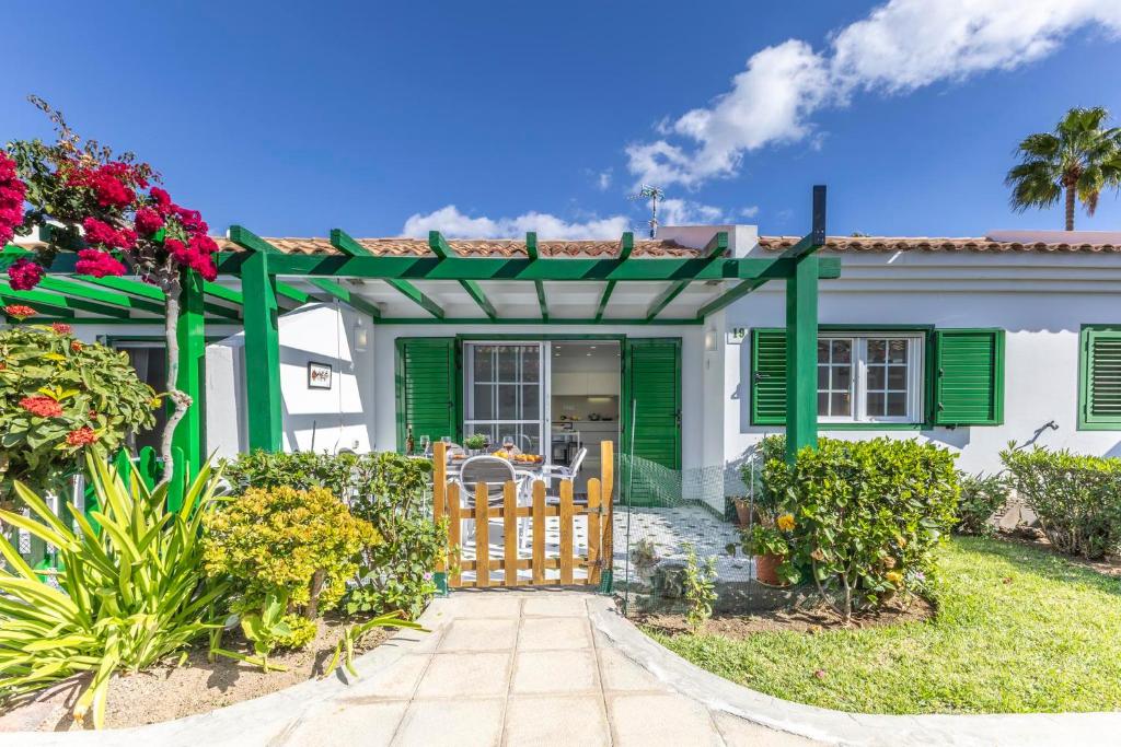 Zahrada ubytování Campo Golf 19 by VillaGranCanaria