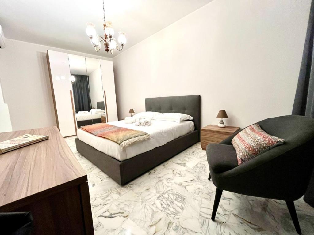 En eller flere senge i et værelse på Casza me