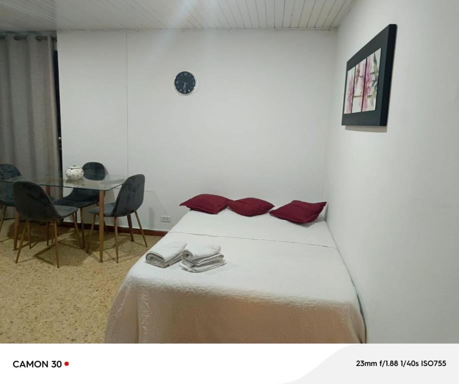 En eller flere senge i et værelse på Atlantis